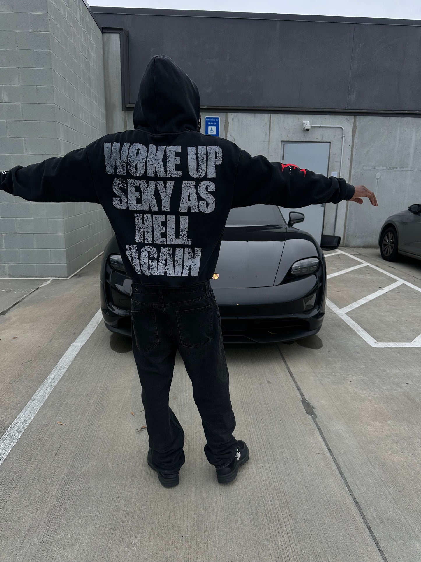 “Woke Up Sexy” Zip Up