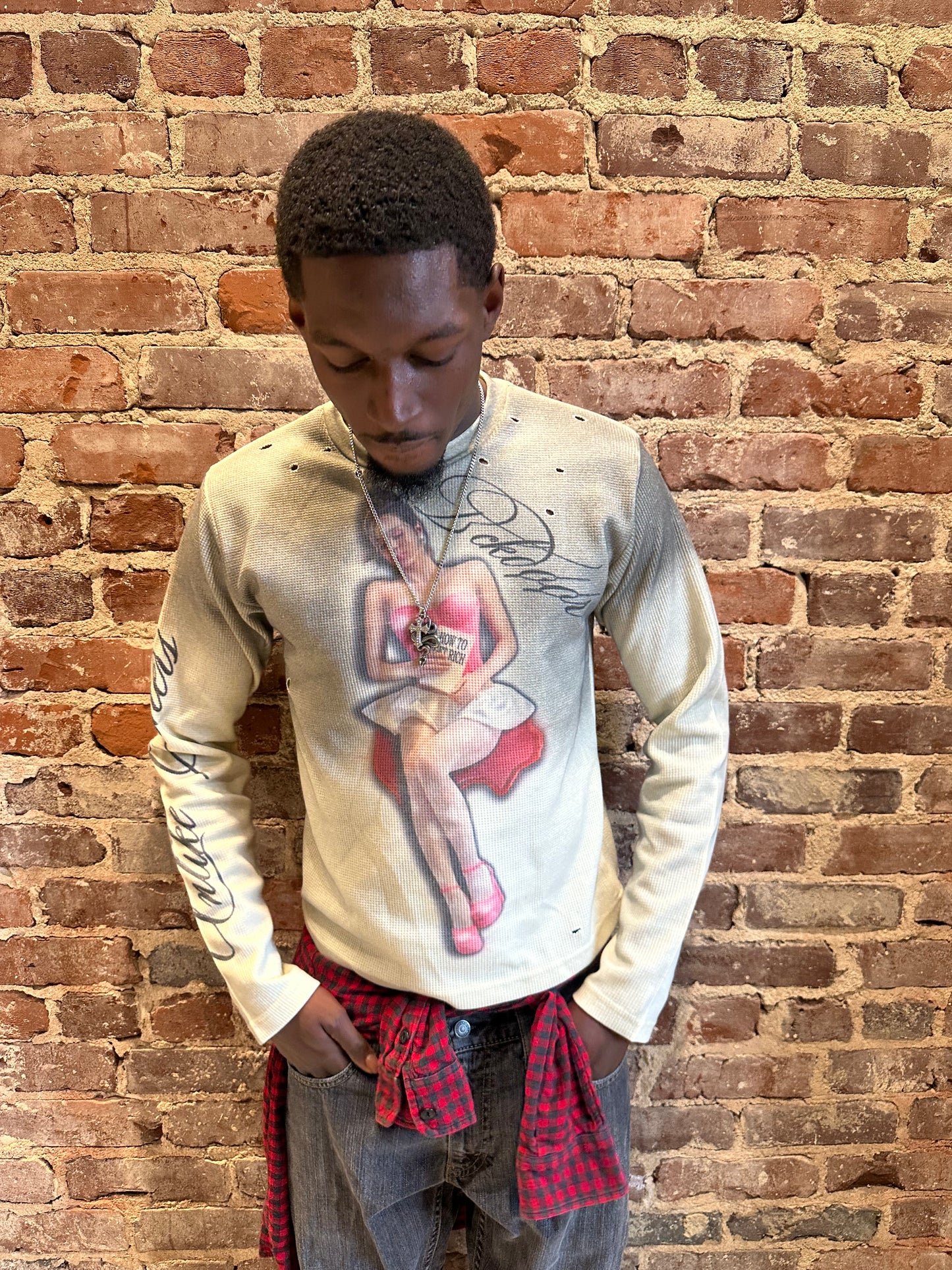 “How to Get Rich” Thermal Long Sleeve